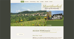 Desktop Screenshot of martiburhof.de